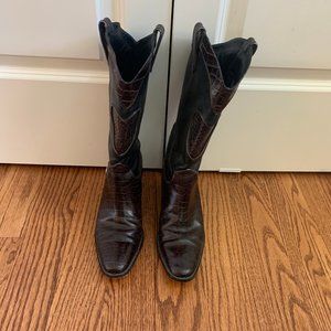 Brighton Black and Brown Toby Boots